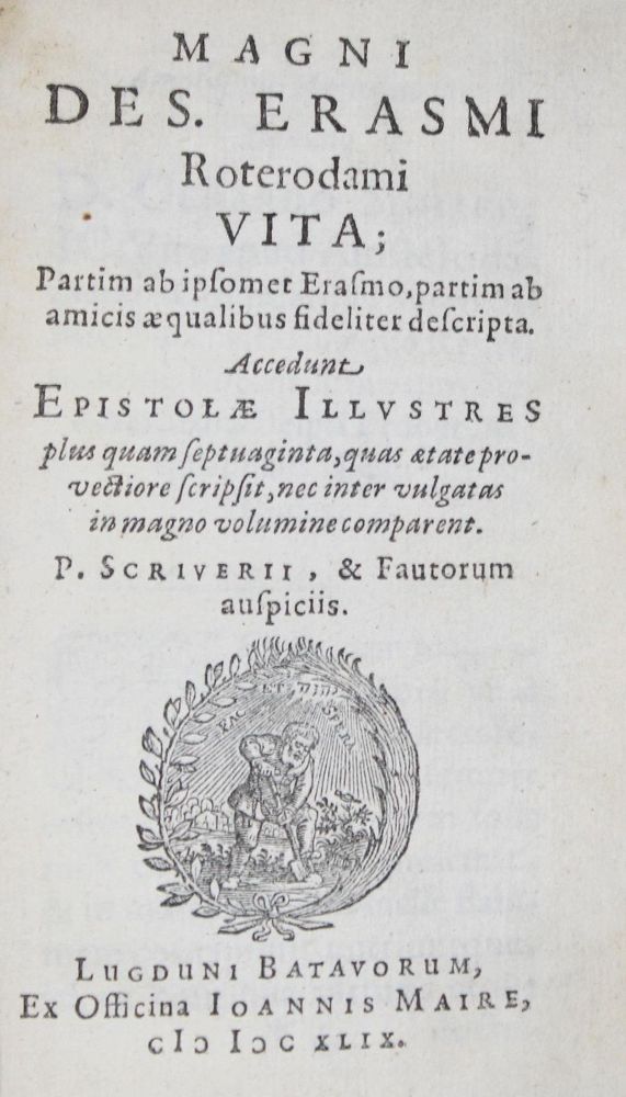 Große Abbildung Nr.1: 127-679 Erasmus von Rotterdam,D.: (Alte Drucke, Handschriften und Theologie)