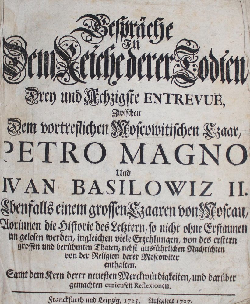 Große Abbildung Nr.1: 127-680 (Fassmann,D.).: (Alte Drucke, Handschriften und Theologie)