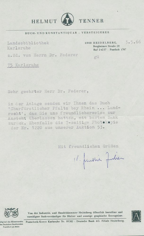 Große Abbildung Nr.2: 127-681 (Ferdinand I.): (Alte Drucke, Handschriften und Theologie)