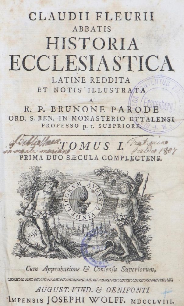 Große Abbildung Nr.2: 127-683 Fleury,C.: (Alte Drucke, Handschriften und Theologie)