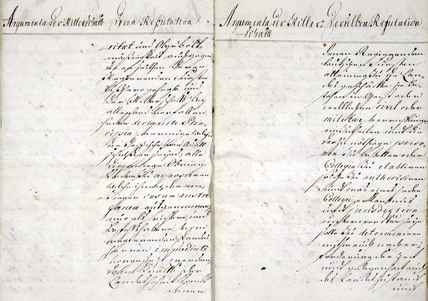 Große Abbildung Nr.2: 127-714 Streitschrift.: (Handschriften)