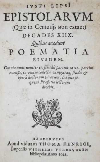 Große Abbildung Nr.1: 127-748 Lipsius,J.: (Alte Drucke, Handschriften und Theologie)