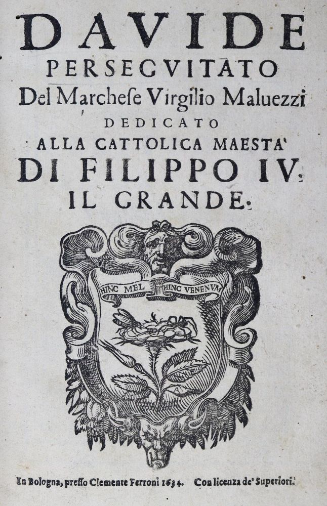 Große Abbildung Nr.1: 127-759 Malvezzi,V.: (Alte Drucke, Handschriften und Theologie)