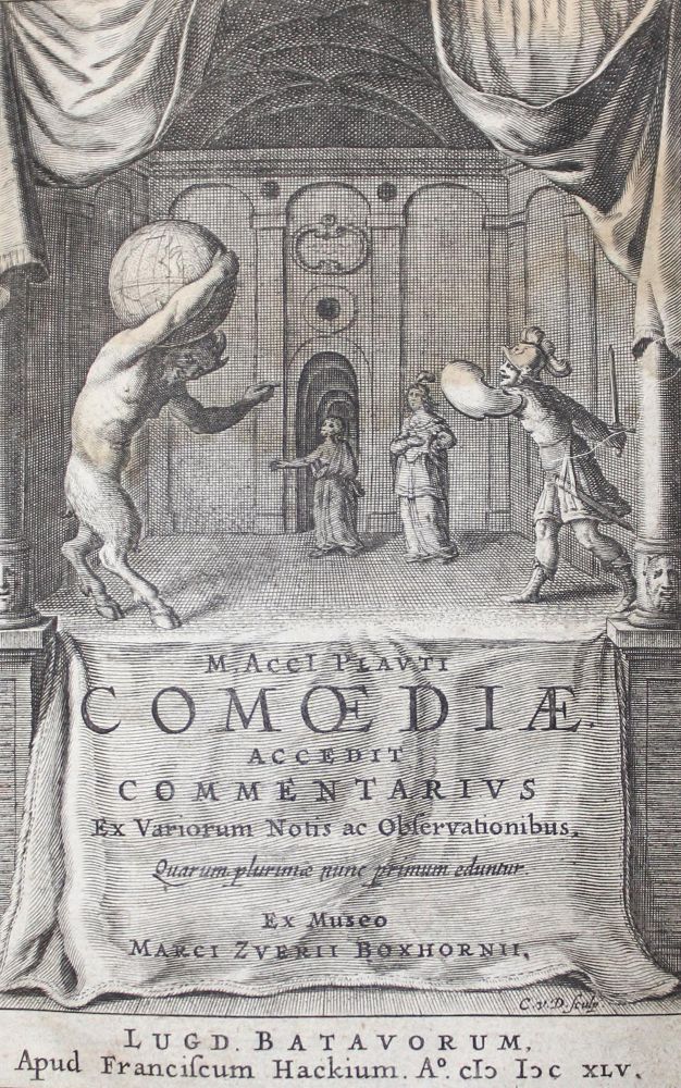 Große Abbildung Nr.1: 127-784 Plautus,M.A.: (Alte Drucke, Handschriften und Theologie)