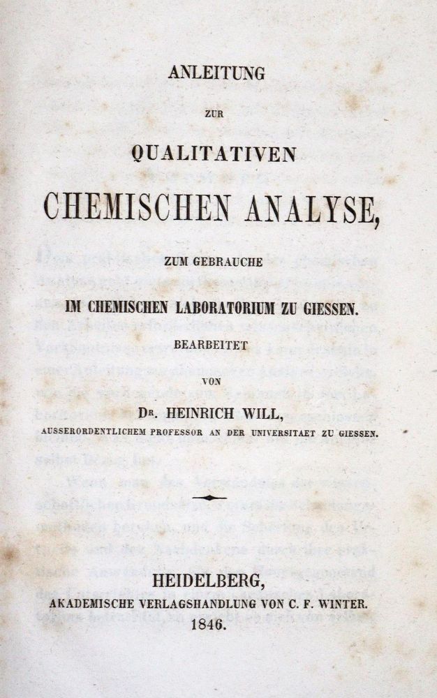 Große Abbildung Nr.3: 127-79 Chemische Analyse.: (Chemie)