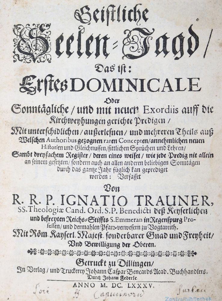 Große Abbildung Nr.1: 127-804 Sammlung: (Alte Drucke, Handschriften und Theologie)