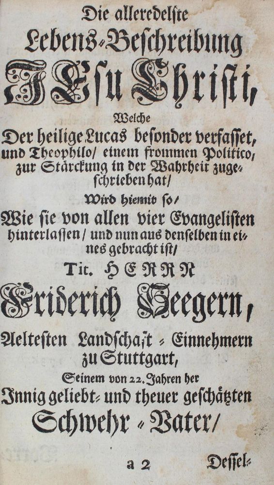 Große Abbildung Nr.1: 127-810 Sandhagen,C.H.: (Alte Drucke, Handschriften und Theologie)