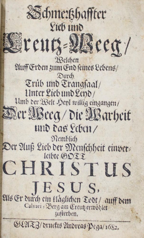 Große Abbildung Nr.1: 127-818 Schmerzhaffter: (Alte Drucke, Handschriften und Theologie)