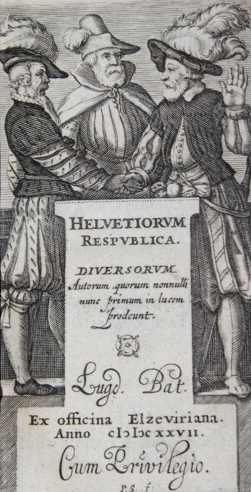 Große Abbildung Nr.1: 127-823 (Simler,J. u.a.).: (Alte Drucke, Handschriften und Theologie)