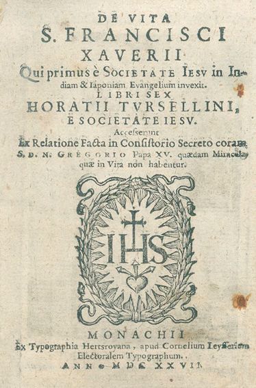 Große Abbildung Nr.1: 127-837 Torsellini,O.: (Alte Drucke, Handschriften und Theologie)
