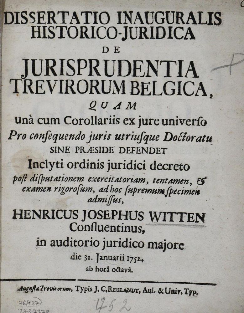 Große Abbildung Nr.1: 127-838 Witten,H.J.: (Trier)