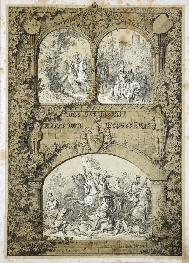 Große Abbildung Nr.3: 127-854 Keyserlingk,H.A.J.v.: (Genealogie und Heraldik)
