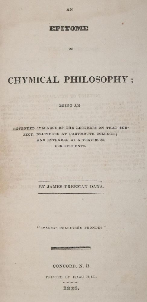 Große Abbildung Nr.1: 127-88 Dana,J.F.: (Aus der Sammlung Professor Dr.Dr.Johannes Büttner Teil 1)