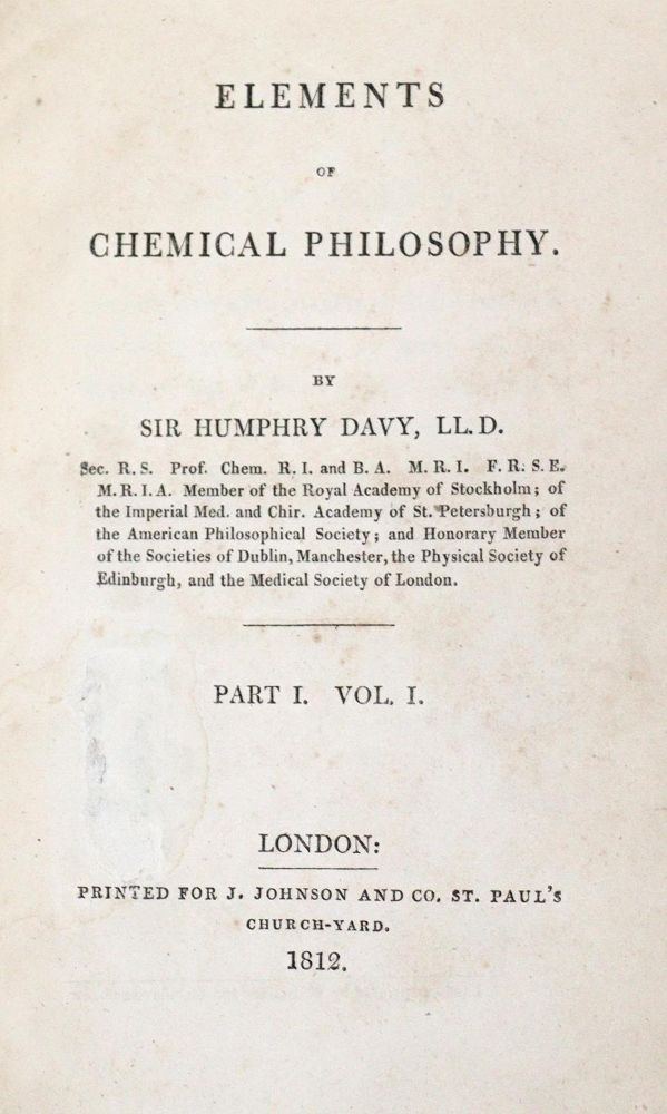 Große Abbildung Nr.2: 127-91 Davy,H.: (Aus der Sammlung Professor Dr.Dr.Johannes Büttner Teil 1)