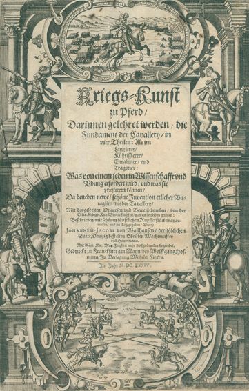 Große Abbildung Nr.1: 127-930 Wallhausen,J.J.v.: (Militaria)
