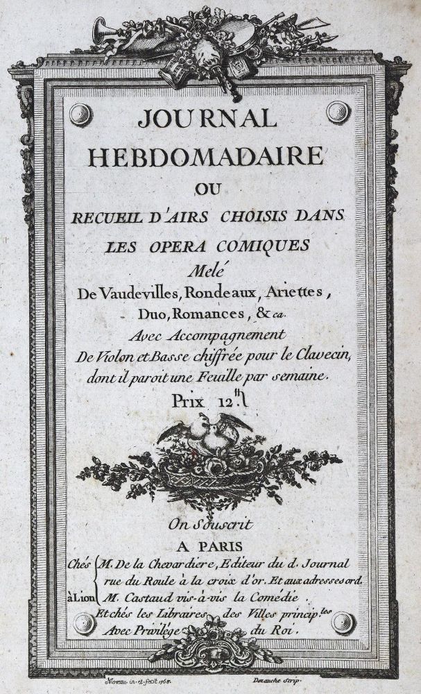 Große Abbildung Nr.1: 127-938 Journal hebdomadaire: (Musik)