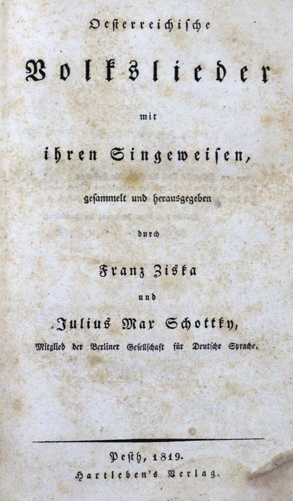 Große Abbildung Nr.1: 127-944 Ziska,F. u. J.M.Schottky.: (Musik)