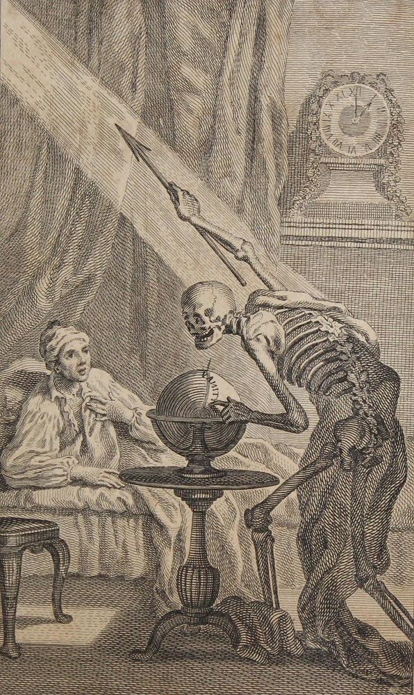 Große Abbildung Nr.1: 127-969 (Young,E.).: (Totentanz)