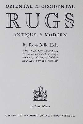 Bild Nr.1: 127-1069 Holt,R.B.: (Teppiche)