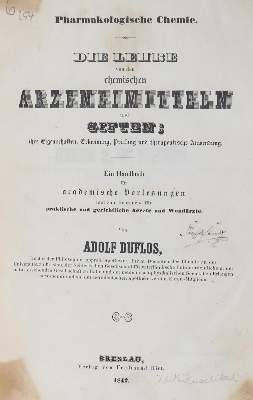 Bild Nr.1: 127-112 Duflos,A.: (Aus der Sammlung Professor Dr.Dr.Johannes Büttner Teil 1)