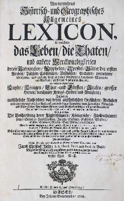 Bild Nr.1: 127-1122 Iselin,J.C.: (Lexika - Wörterbücher - Sprachwissenschaften)