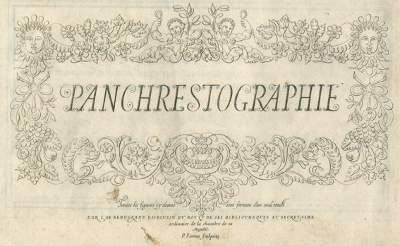 Bild Nr.1: 127-1140 Beaugrand,J.de.: (Typographie und Kalligraphie)