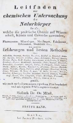 Bild Nr.1: 127-115 Du Menil,(A.P.J.).: (Aus der Sammlung Professor Dr.Dr.Johannes Büttner Teil 1)