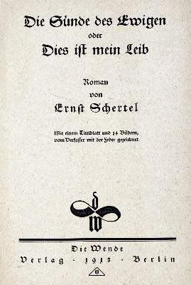 Bild Nr.1: 127-1159 Schertel,E.: (Erotika - Galantes)