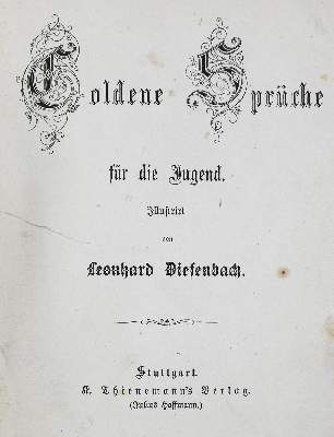 Bild Nr.1: 127-1173 Diefenbach,L.: (Kinder- und Jugendbücher)