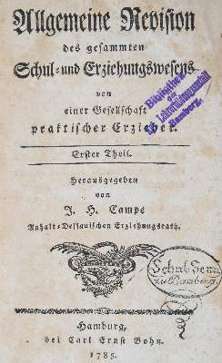 Bild Nr.1: 127-1196 Campe,J.H.: (Pädagogik)