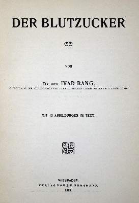 Bild Nr.1: 127-12 Bang,I.: (Aus der Sammlung Professor Dr.Dr.Johannes Büttner Teil 1)