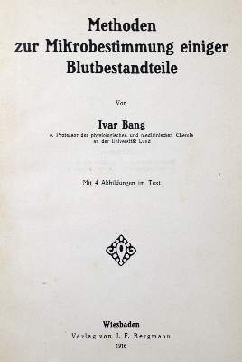 Bild Nr.3: 127-12 Bang,I.: (Aus der Sammlung Professor Dr.Dr.Johannes Büttner Teil 1)