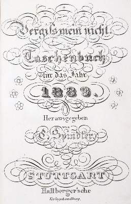 Bild Nr.1: 127-1219 Vergissmeinnicht.: (Almanache)