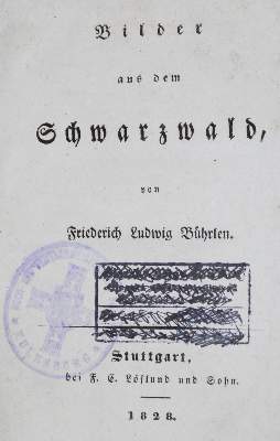Bild Nr.1: 127-1227 Bührlen,F.L.: (Literatur und illustrierte Bücher bis 19.Jahrhundert)