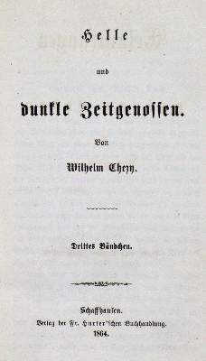 Bild Nr.2: 127-1230 Chezy,W.: (Literatur und illustrierte Bücher bis 19.Jahrhundert)