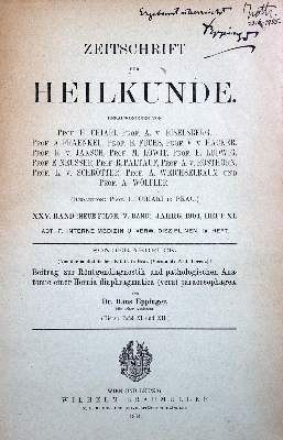 Bild Nr.2: 127-124 Eppinger,H. jun.: (Aus der Sammlung Professor Dr.Dr.Johannes Büttner Teil 1)