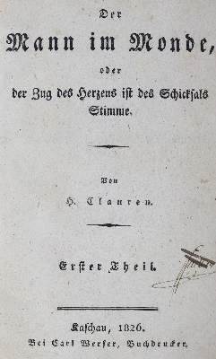 Bild Nr.1: 127-1250 (Hauff,W.v.).: (Literatur und illustrierte Bücher bis 19.Jahrhundert)