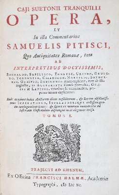 Bild Nr.2: 127-1296 Suetonius,C.T.: (Literatur und illustrierte Bücher bis 19.Jahrhundert)