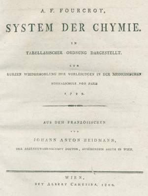 Bild Nr.1: 127-132 Fourcroy,A.F.: (Aus der Sammlung Professor Dr.Dr.Johannes Büttner Teil 1)