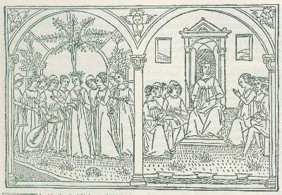 Bild Nr.2: 127-1325 Boccaccio,G.: (Literatur und illustrierte Bücher 20.Jahrhundert - Alte Literatur in modernen Ausgaben)
