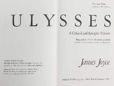Bild Nr.1: 127-1379 Joyce,J.: (Literatur und illustrierte Bücher 20.Jahrhundert - Alte Literatur in modernen Ausgaben)