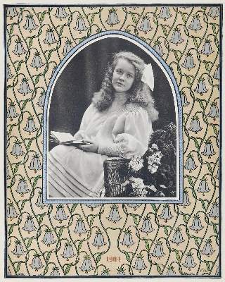 Bild Nr.2: 127-1382 Gerda Ellen Elisabeth von Siemens.: (Jugendstil, Siemens)