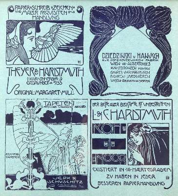 Bild Nr.3: 127-1383 Wiener Werkstätten.: (Jugendstil)