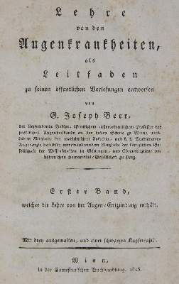 Bild Nr.1: 127-1483 Beer,G.J: (Medizin, Augenheilkunde)