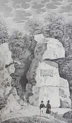 Bild Nr.1: 127-1484 Friedrich v. Sachsen u. J.W.v.Goethe.: (Medizin, Balneologie)