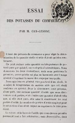 Bild Nr.1: 127-150 Gay-Lussac,(J.L.).: (Aus der Sammlung Professor Dr.Dr.Johannes Büttner Teil 1)