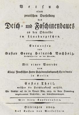 Bild Nr.2: 127-1573 Buchholz,G.G.H.: (Verschiedene Gebiete - Varia, Wasserbau)