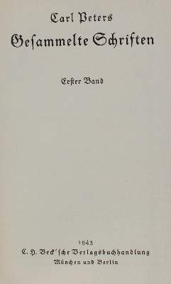 Bild Nr.1: 127-1588 Peters,C.: (Afrika)