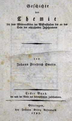 Bild Nr.1: 127-160 Gmelin,J.F.: (Aus der Sammlung Professor Dr.Dr.Johannes Büttner Teil 1)