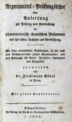 Bild Nr.1: 127-161 Göbel,F.: (Aus der Sammlung Professor Dr.Dr.Johannes Büttner Teil 1)